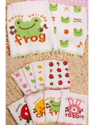 QQ005*Double Layers Belly Protector Set - 2pcs (Green Frog)